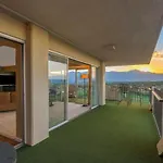 Mountain Views From L-Shaped Terrace