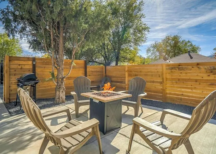 Kiowa Studio - Downtown Pet-Friendly Bbq Fire Pit