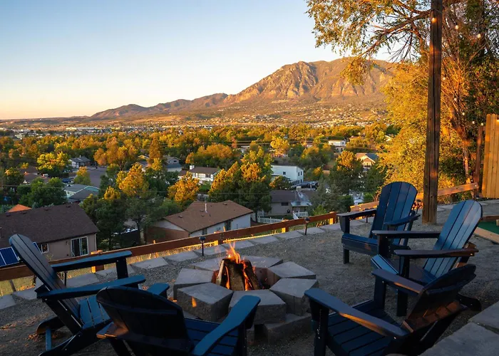 Mountain Views Climbing Wall Mini Golf Hot Tub