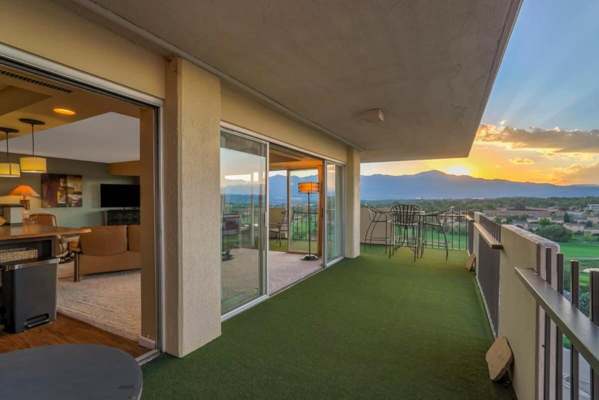Apartment Mountain Views From L-shaped Terrace *