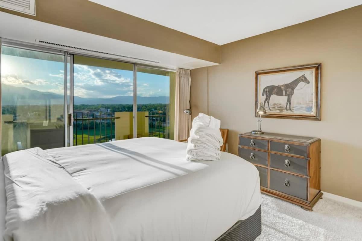 Mountain Views From L-shaped Terrace
