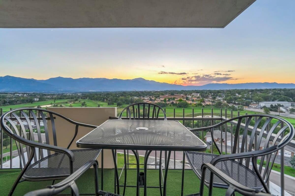 Apartment Mountain Views From L-shaped Terrace *