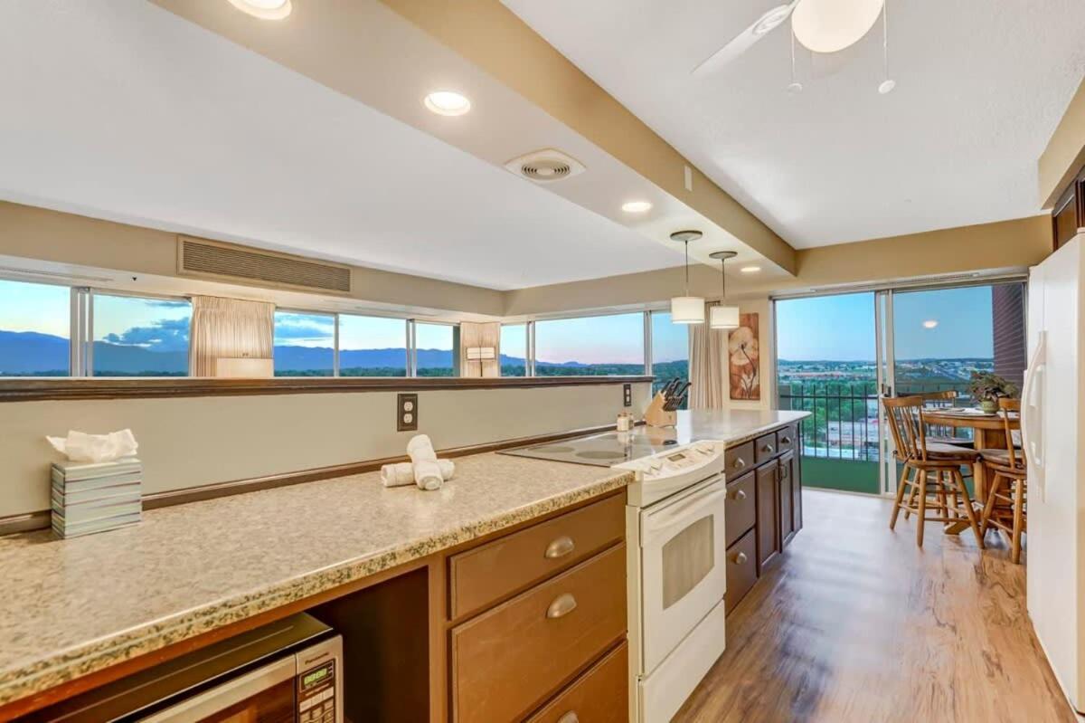 Mountain Views From L-shaped Terrace