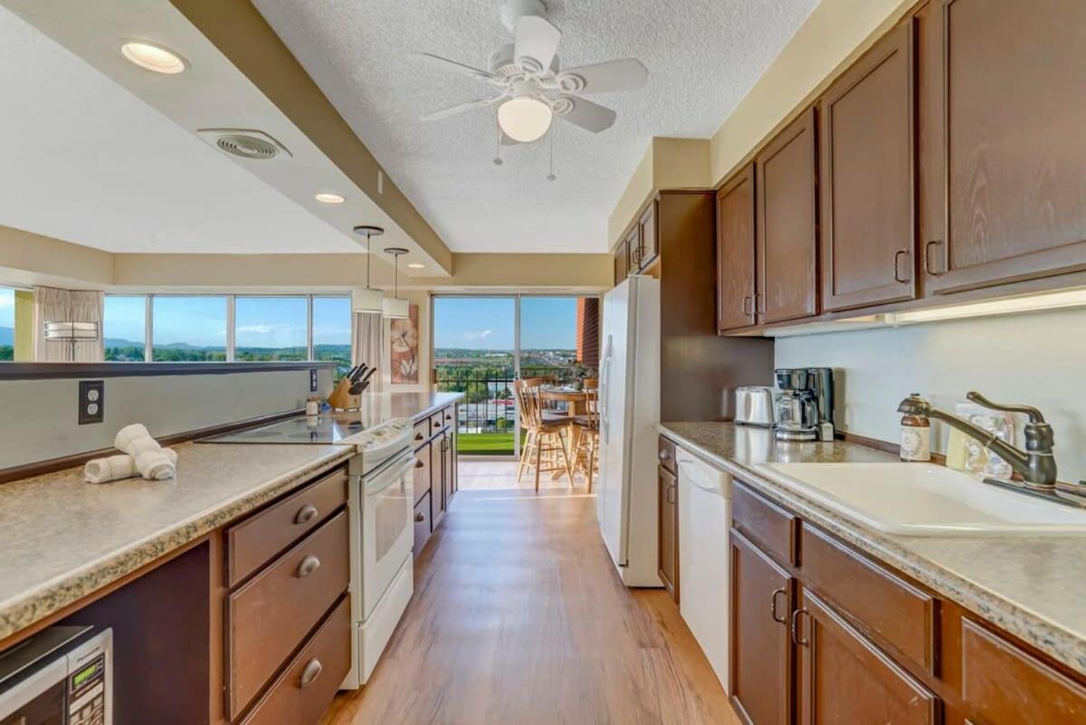 Mountain Views From L-shaped Terrace