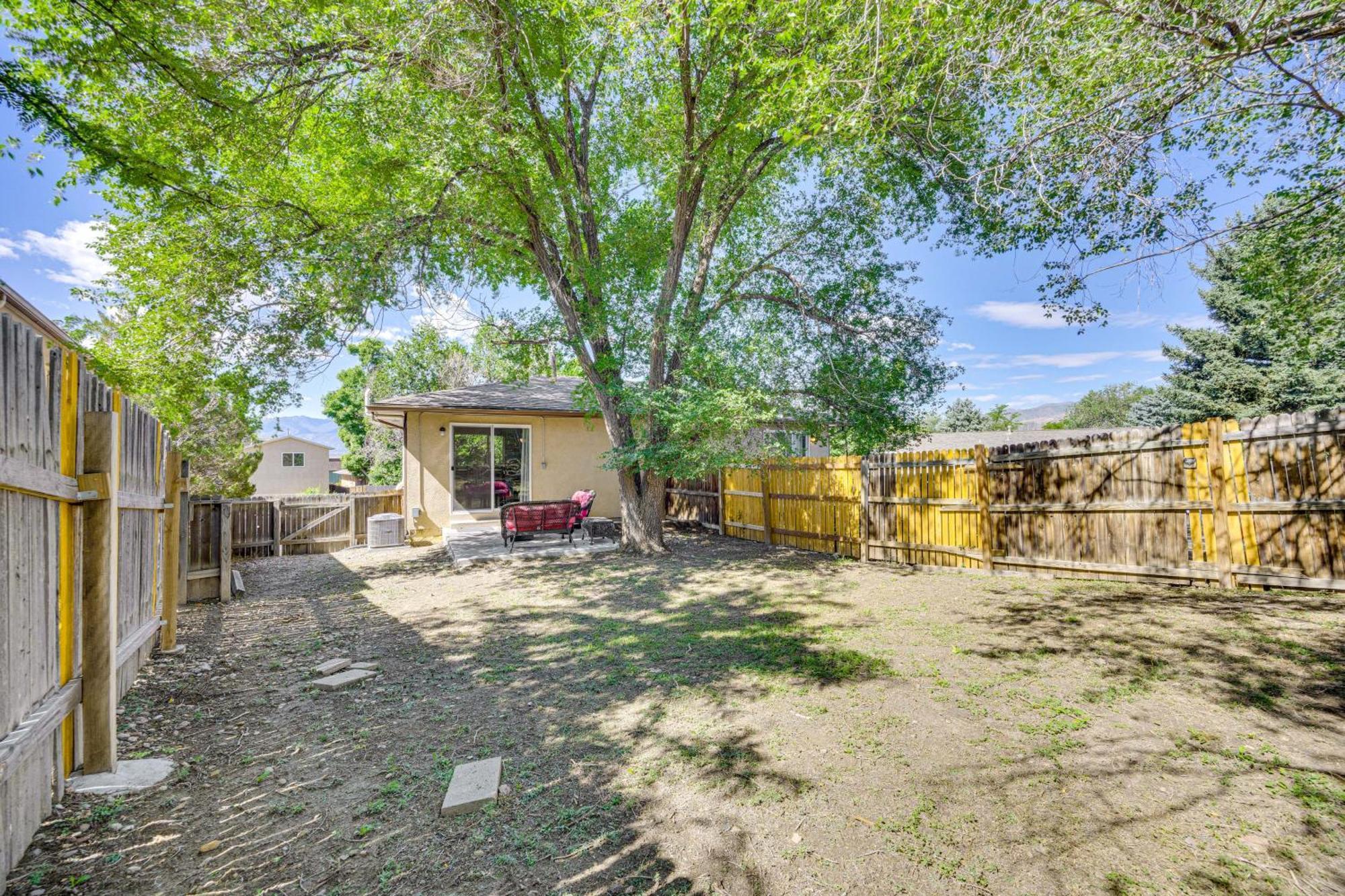 Pet-friendly With Fenced Yard! Colorado Springs